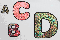 BFC1277 Alphabet Gone Crazy