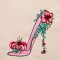 BFC1279 Sally King's Calendar Shoes 2014 - 02-03