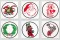 BFC1281 Christmas Quilt Circles II