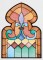 BFC1285 Kentucky Stained Glass Triptych