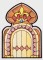 BFC1285 Kentucky Stained Glass Triptych