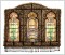 BFC1285 Kentucky Stained Glass Triptych