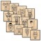 BFC1316 Hipster Canines Blackwork