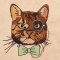 BFC1318 Hipster Felines Filled