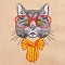 BFC1318 Hipster Felines Filled