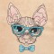 BFC1318 Hipster Felines Filled
