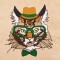 BFC1318 Hipster Felines Filled