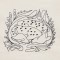 BFC1321 DES-Blackwork Deer
