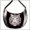 BFC1327 Large White Tiger Purse or Picture