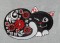 BFC1335 Embellished Cats