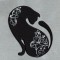 BFC1335 Embellished Cats