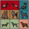 BFC1341 Embellished Dogs