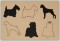 BFC1342 Dogs-Outlines and Silhouettes