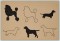 BFC1342 Dogs-Outlines and Silhouettes