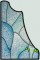 BFC1346 Stained Glass Peacock Two Ways