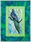 BFC1346 Stained Glass Peacock Two Ways