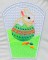 BFC1349 FSL Easter Bowl and Doily