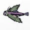 BFC1352 Embellished Sea Life and Tote Bag