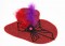 BFC1377 Glittery Red Hats