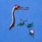 BFC1409 Large Oriental Cranes