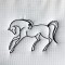 BFC1419 Horse Sketches Quilt Set