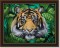 BFC1421 Large Tiger Portrait