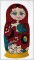 BFC1423 Matryoshka Dolls with Glitter