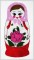 BFC1423 Matryoshka Dolls with Glitter