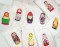 BFC1423 Matryoshka Dolls with Glitter