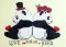BFC1424 Hipster Animals in Love Filled