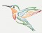 BFC1449 Fantasy Hummingbirds