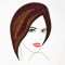 BFC1454 Applique Ladies for Glitter or Fabric