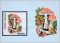 BFC1455 Vintage Mushroom Stamps