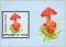 BFC1455 Vintage Mushroom Stamps