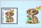BFC1455 Vintage Mushroom Stamps