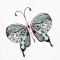 BFC1457 Fanciful Butterflies
