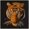 BFC1472 Four Tiger Portraits