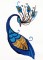 BFC1476 Large Decorative Peacock