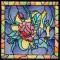 BFC1508 Stained Glass Floral Squares III