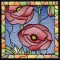 BFC1508 Stained Glass Floral Squares III