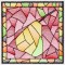BFC1512 Stained Glass Squares-Fruit