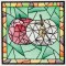 BFC1512 Stained Glass Squares-Fruit