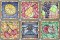 BFC1512 Stained Glass Squares-Fruit