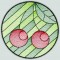 BFC1514 Stained Glass Circles-Fruit