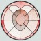 BFC1514 Stained Glass Circles-Fruit