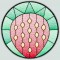 BFC1514 Stained Glass Circles-Fruit