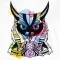 BFC1515 Tribal Owl Potraits