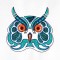 BFC1515 Tribal Owl Potraits