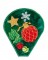 BFC1525 FSL or Fabric Christmas Bowls