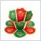 BFC1525 FSL or Fabric Christmas Bowls